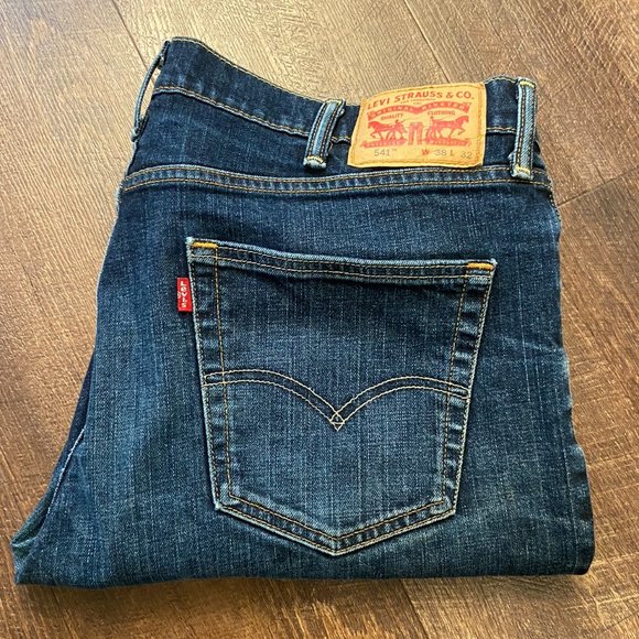 Levi's 541 Athletic Taper Jeans -38x32 - Picture 8 of 10